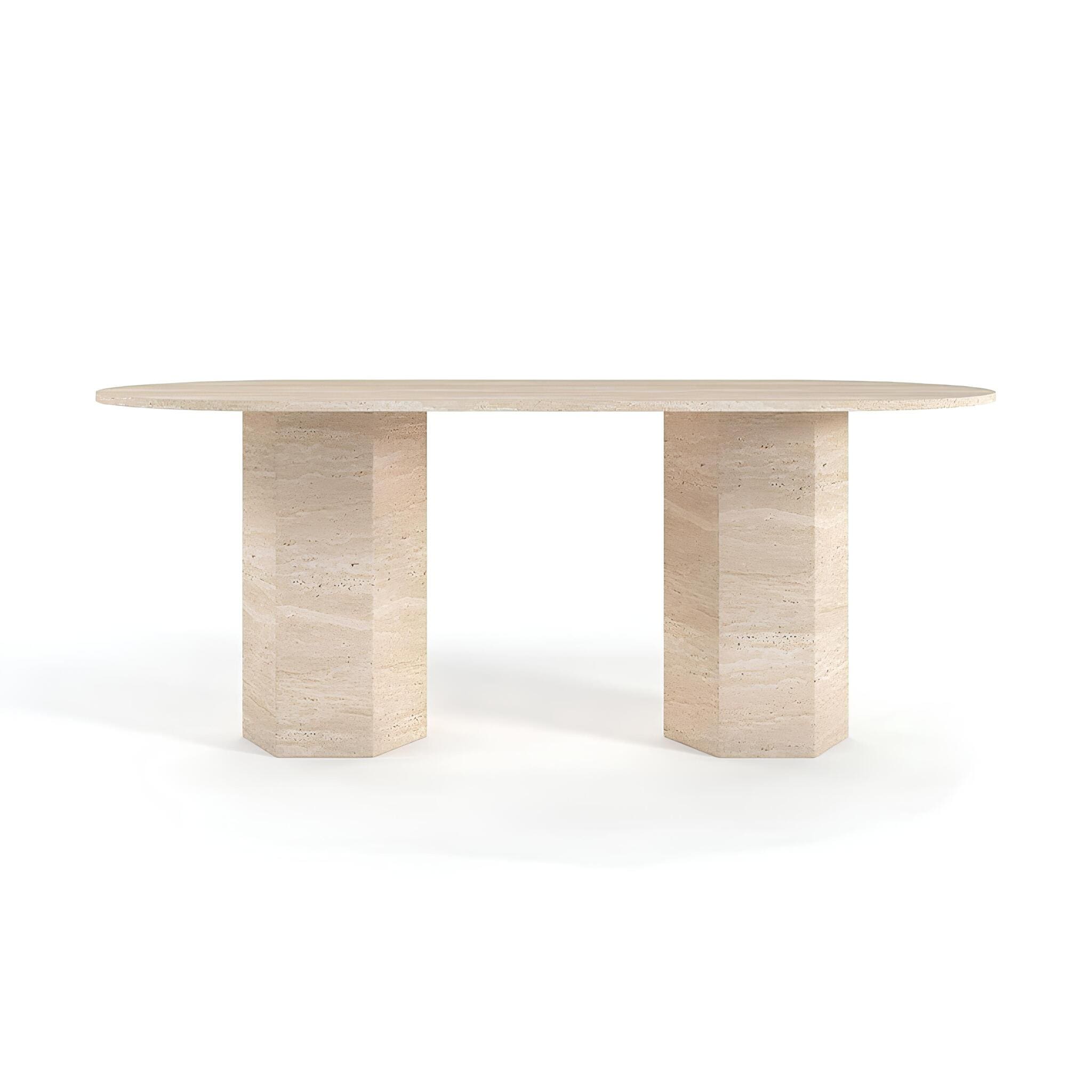 Travertine Table Lucia